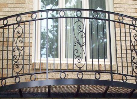 歐式鋅鋼陽臺(tái)欄桿
